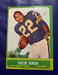 1963 TOPPS FOOTBALL #39 DICK BASS LOS ANGELES RAMS (marked)  *FREE SHIPPING*