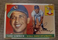 1955 Topps Baseball #54 1stB LOU  LIMMER Kansas City Athletics EXC 