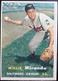 1957 Topps #151 WILLIE MIRANDA Baltimore Orioles MLB baseball card EX