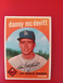 1959 Topps Danny McDevitt #364 EXMNT