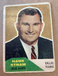 1960 Fleer HANK STRAM Rookie card #116 ~ Dallas Texas Head Coach