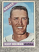 1966 Topps #49 Woody Woodward  - Atlanta Braves - Very Good Condition