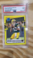 2020 Donruss #304 Jordan Love Rookie Yellow Press Proof PSA 9 Mint Panini