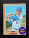 1968 Topps #572 Don Bosch (High #) - New York Mets - VG (off-center)