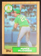 1987 Topps #366 Mark McGwire Oakland Athletics