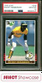 1985 LEAF #208 RICKEY HENDERSON ATHLETICS HOF PSA 10