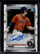 2020 Bowman Chrome Colin Barber 1st Prospect Auto Autograph #CPA-CBA Astros