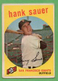 1959 Topps Baseball #404 Hank Sauer San Francisco Giants