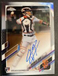 2021 Topps Chrome CHADWICK TROMP RC ROOKIE AUTO #RA-CT San Francisco Giants