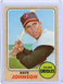 1968 TOPPS DAVE DAVEY JOHNSON #273 ORIOLES AS SHOWN FREE COMBINED SHIPPING