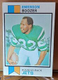 1973 Topps Football Emerson Boozer #464  New York Jets