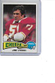 1975 Topps Jim Lynch Kansas City Chiefs Football Card #254