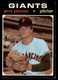 1971 Topps Jerry Johnson #412 Ex