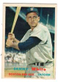 Topps 1957 Baseball Card #163 Sammy White