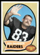 1970 Topps #251 Ben Davidson Oakland Raiders EX-EXMINT SET BREAK!