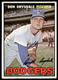 1967 Topps #55 Don Drysdale HOF Los Angeles Dodgers EX-EXMINT NO RESERVE!