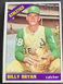 1966 Topps #332 Kansas City Athletics Catcher Billy Bryan