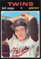 BILL ZEPP-PITCHER-MINN. TWINS-1971 TOPPS #271-VINTAGE GREAT SHAPE