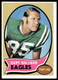 1970 Topps #47 Gary Ballman Philadelphia Eagles EX-EXMINT+ SET BREAK!