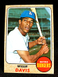 1968 TOPPS "WILLIE DAVIS" LOS ANGELES DODGERS #208 NM-MT (COMBINED SHIP)