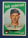 1959 Topps Baseball #447 Bob Anderson - Chicago Cubs - EX+