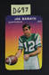 Vintage 1970 Topps Glossy Football - JOE NAMATH - New York Jets Card #29 (D697