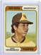 1974 TOPPS ENZO HERNANDEZ #572 SAN DIEGO PADRES AS SHOWN FREE COMBINED SHIPPING