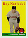 1958 TOPPS #439 RAY NARLESKI Cleveland Indians Baseball Card