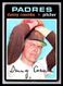 1971 Topps #126 Danny Coombs FR or Better