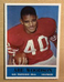 Abe Woodson 1964 Philadelphia Football Card #166, NM, San Francisco 49ers