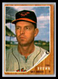 1962 Topps #488 Hal Brown GD or Better