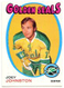 Joey Johnston 1971-72 OPC Hockey Card #182