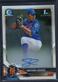 2018 Bowman Chrome Draft Simeon Woods-Richardson Prospect Auto #CDA-SWR METS