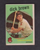 1959 Topps Baseball Card #61 Dick Brown Cleveland Indians EX+ O/C Vintage