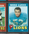 1971 Topps Football #105 mike Lucci, Lions NM