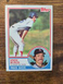 1983 Topps Wade Boggs #498 Rookie Card (See Photos!!!) (Nice Card!!!)