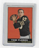 TOM FLORES 1961 TOPPS VINTAGE FOOTBALL ROOKIE #186 - RAIDERS - VG-EX  (KF)