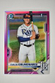 2021 Bowman Chrome Base Fuchsia #BCP-238 Carlos Colmenarez /199 - Tampa Bay Rays