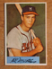 1954 Bowman #64 Eddie Mathews LOOKS GREAT HOFer