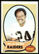 1970 Topps #144 Willie Brown Oakland Raiders EX-EXMINT SET BREAK!