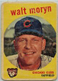 1959 TOPPS BASEBALL #488 WALT MORYN POOR