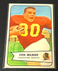 1954 Bowman Steve Meilinger Washington Redskins Vintage Football Card #110