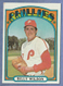 1972 TOPPS   BILLY WILSON     mid-high #587  NM/NM+   PHILLIES