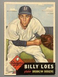 1953 Topps Billy Loes #174 - Brooklyn Dodgers