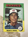 Marty Perez Atlanta Braves 1975 Topps Baseball #499