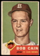 1953 Topps #266 Bob Cain St. Louis Browns VG-VGEX wrinkle SET BREAK! High #