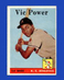 1958 Topps Set-Break #406 Vic Power EX-EXMINT *GMCARDS*