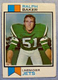 1973 Topps Football #486 Ralph Baker NY Jets