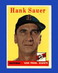 1958 Topps Set-Break #378 Hank Sauer EX-EXMINT *GMCARDS*