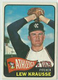 1965 Topps Baseball #462 Lew Krausse - Kansas City Athletics HI#